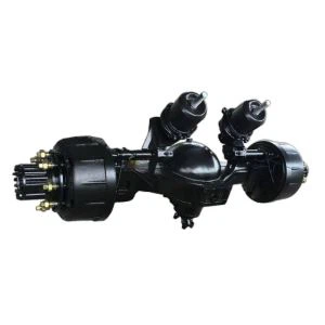 تجميع المحور الخلفي للحافلة لملك طويل