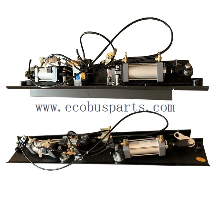 pneumatic bus door mechanism